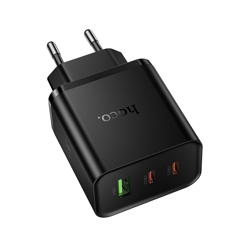 Chargeur rapide 65W – 3 ports ⚡